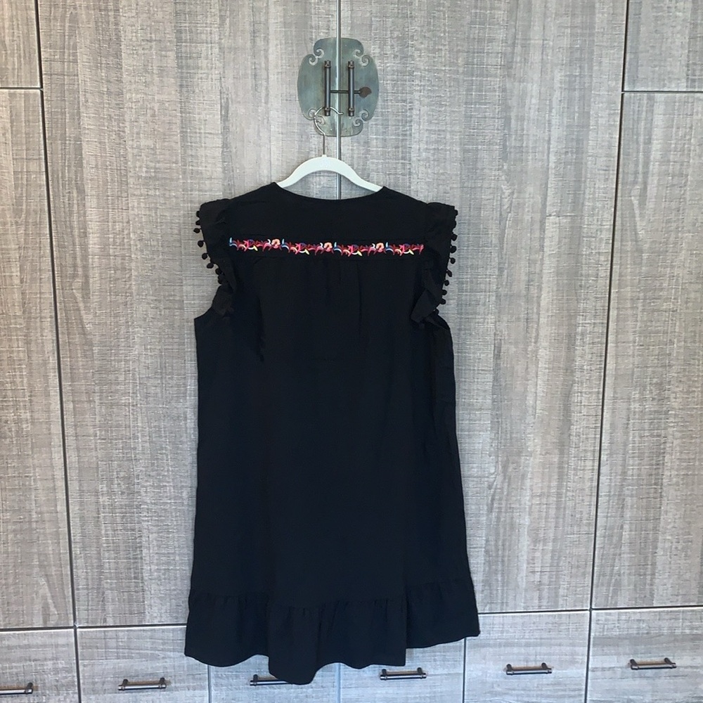 Kirundo Embroidered Ruffle Mini Dress‎ - Picture 4 of 17